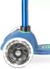 купить Самокат Micro MMD175 Mini Deluxe LED Crystal Blue в Кишинёве 