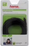 cumpără Cablu pentru AV Hama 122254 Audio Optical Fibre Cable, ODT plug (Toslink), 10.0 m în Chișinău 