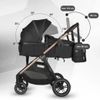cumpără Сărucior pentru copii Coccolle Hapi Soley H2003 Carucior 3/1, Jet Black în Chișinău 