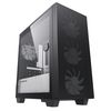 Case mATX GAMEMAX Aero Mini ECO, w/o PSU, 4x120mm, Front Mesh, TG, USB 3.0, Black 