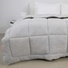 купить Домашний текстиль Relaxe Home 024552 Plapuma TEP TEDDY 200x210cm (350g/m²) Light Grey в Кишинёве 