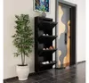 купить Полка для обуви Trendy Locking 4 Piece Metal-Black, 50x136x15cm в Кишинёве 