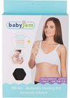 купить Бюстгальтер для кормящих мам BabyJem 017 Sutien alaptare cu cupe fara intarituri Alb, marimea 100 в Кишинёве 