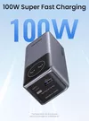 купить Аккумулятор внешний USB (Powerbank) Ugreen 35526B Nexode Flight Approved 12000mAh, Grey в Кишинёве 