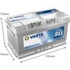 cumpără Acumulator auto Varta 80AH 740A(EN) клемы 0 (315x175x175) S4 010 (580406074K262) în Chișinău 