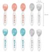 купить Посуда для кормления Beaba B913471 Set 6 lingurite si 4 furculite в Кишинёве 