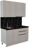 cumpără Mobilă pentru bucatarie ArtFlame GOLA New Grey (1.6 m.l.) în Chișinău 