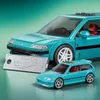 cumpără Set de construcție Hot Wheels JHF62 Brick Shop Honda Civic EF Personalizat 1990 în Chișinău 