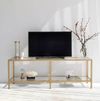 cumpără Comodă TV Trendy Basic Gold TV501 130x45x40cm în Chișinău 