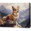купить Картина по номерам BrushMe RMG0003FC 30x40 см (без коробки) Храбрый корги в Кишинёве 