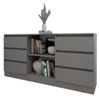 cumpără Comodă Smartex (16157) Т3 160cm Grafit în Chișinău 