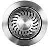 купить Сифон для кухонной мойки Helika-AquaSanita AQF-005V Stainless Steel + Plastic в Кишинёве 