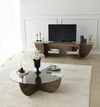 cumpără Comodă TV Trendy Crin, Nuc 158x40x35cm în Chișinău 