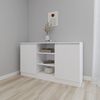cumpără Comodă Smartex (16253) Т5 140cm Alb în Chișinău 