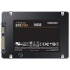 cumpără Solid state drive intern 500GB SSD 2.5 Samsung 870 EVO MZ-77E500B/EU, Read 560MB/s, Write 530MB/s, SATA III 6.0Gbps (solid state drive intern SSD/Внутрений высокоскоростной накопитель SSD) în Chișinău 