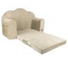 Sofa pentru copii Albero Mio Velvet Beige 