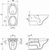 купить Унитаз Cersanit Etiuda HDCP K670-002 (52541) в Кишинёве 