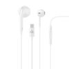 Cellular Capsule Arctic earphone with mic, Type-C, White 