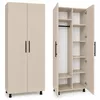 купить Шкаф Mashtab S12507 Tores Mixt (800x500x2000) Cashmere в Кишинёве 