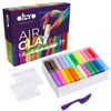 купить Набор для творчества Okto 25002 Set creativ cu plastilină aerată Air Clay, 24buc в Кишинёве 