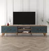 cumpără Comodă TV Trendy Clasa, Nuc, Calcedonie 180x44x35cm în Chișinău 