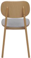 cumpără Scaun Deco Lula Soft Stofa Cashmere18 + Natural leg în Chișinău 
