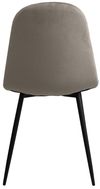 купить Стул Deco C-710 Catifea + Black Legs Grey в Кишинёве 