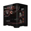 купить Корпус для ПК 1stplayer UV5 Black, w/o PSU в Кишинёве 