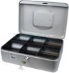 cumpără Cashboxe Viro 5281 Silver (90x250x180) cu cheie, art.03.032 în Chișinău 