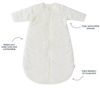 купить Детская одежда Jollein 016-410-67106 Sac de dormit rotund cu maneci detasabile Rib Ivory, 60 cm в Кишинёве 