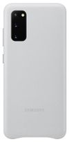 купить Чехол для смартфона Samsung EF-VG980 Leather Cover Grayish White в Кишинёве 