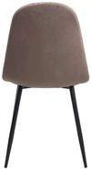 cumpără Scaun Deco C-710 Catifea + Black Legs Brown (HLR-49) în Chișinău 