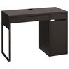 купить Офисный стол Ikea Micke 105x50 Black/Brown в Кишинёве 
