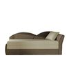 купить Диван Eltap Aga Alova 07/Alova 67 Right Beige/Brown в Кишинёве 