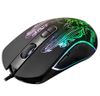 Gaming Mouse Qumo Gothic, Optical,200-3200 dpi, 7 buttons, Ambidextrous, RGB, USB 