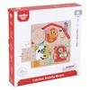 купить Развивающая доска Tooky Toy TH985 Busyboard LATCHES, 60604 в Кишинёве 