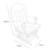 Кресло-качалка для кормления Tutti Bambini GC 35 Grey 