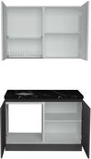 cumpără Mobilă pentru bucatarie ArtFlame GOLA White/Storm Grey (1.2 m.l.) în Chișinău 