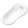 cumpără Cădiță Maltex Cadita 84cm cu dop si covoras antiderapant Zebra White în Chișinău 