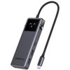 купить Переходник для IT Ugreen 75179 HUB 7in1 Type-C to 1×HDMI 4K@60Hz + 2*USB-A 3.0 + 1*USB-C 3.0 + SD/TF + PD, CM889, Gray в Кишинёве 