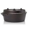 купить Казан Petromax Dutch Oven 6L cu capac si fund plat, fonta в Кишинёве 