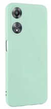 купить Чехол для смартфона Helmet Liquid Silicone Oppo A58, Green в Кишинёве 