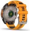 купить Смарт часы Garmin Fenix 8 – 47 mm, Sapphire, Titanium with Spark Orange (010-02904-11) в Кишинёве 