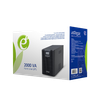 UPS Gembird EG-UPS-PS1000-01,1000VA/800W,Line Interactive,Sinewave,LCD,AVR,USB,RJ45, 2xSchuko, 3xIEC 
