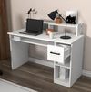 cumpără Masă de birou Trendy Eslem, Alb, 99x55x120cm în Chișinău 