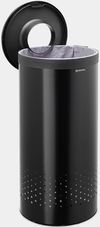 купить Корзина для белья Brabantia 24 23 42 Laundry Bin 35L, Matt Black, Plastic Lid в Кишинёве 