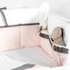 cumpără Lenjerie de pat pentru copii PernaMea Set lenjerie 8 piese Renaissance Buline Roz (PM.101641/4) în Chișinău 