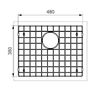 cumpără Accesoriu pentru chiuvete de bucătărie Reginox R30677 Bottom grid Copper în Chișinău 
