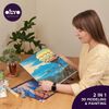 cumpără Set de creație Okto 30009 3D Pictură pe numere cu plastilină ușoară 30×40сm, Zbor cu balonul cu aer cald în Chișinău 