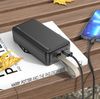 купить Аккумулятор внешний USB (Powerbank) Hoco J91B 30000mAh Black в Кишинёве 